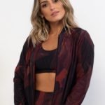 Jaqueta Bomber Wish - Red Leaves