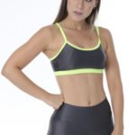 Top Color Block - Cinza