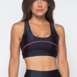 Top Neon Vibes -  Preto com Rosa