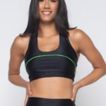 Top Neon Vibes - Preto com Verde