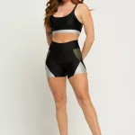 Short Three - Preto / Cromo / Croco