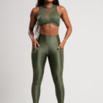 Legging Mesh One - Croco