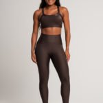 Legging Namastê - Coffee