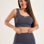 Cropped Femme Force -  Gris