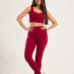 Legging Femme Force - Wine