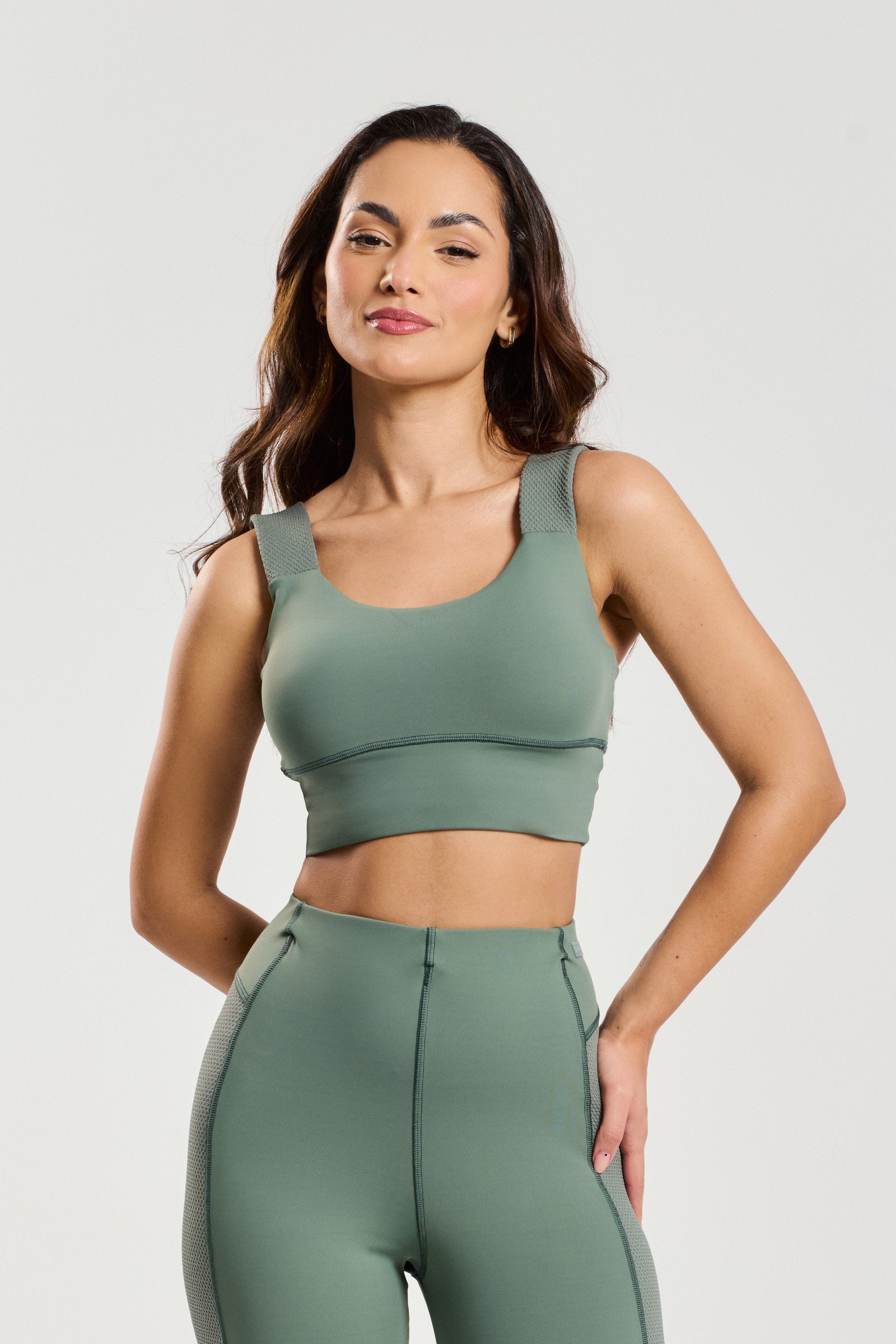 Stamina188058 2 Cropped Stride - Dusty Green - Imagem 1